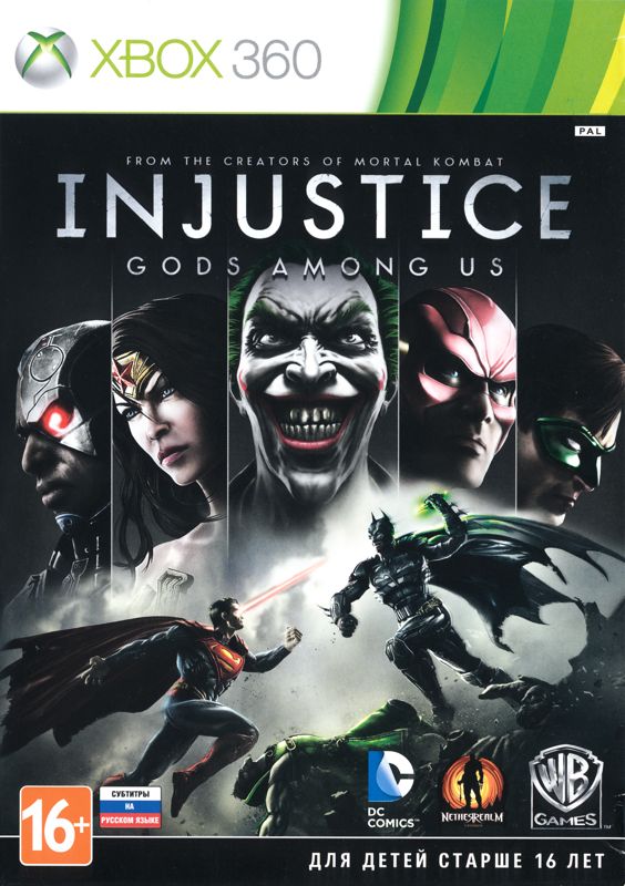 Injustice: Gods Among Us [Ultimate Edition] box art for Xbox 360